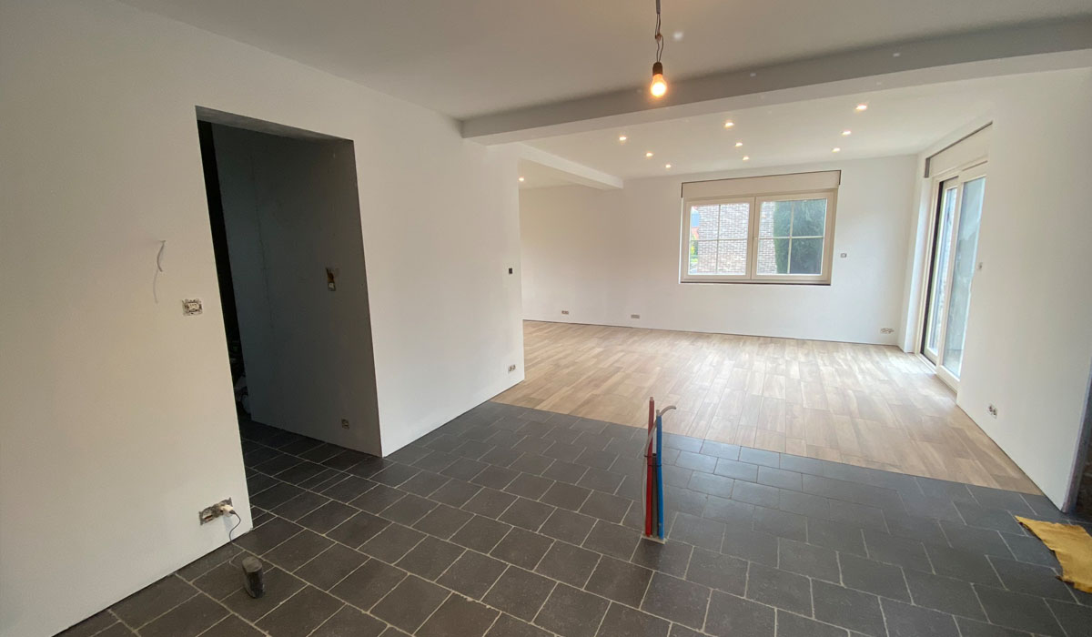 Renovatie living en keuken