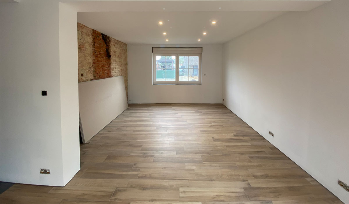 Renovatie living en keuken