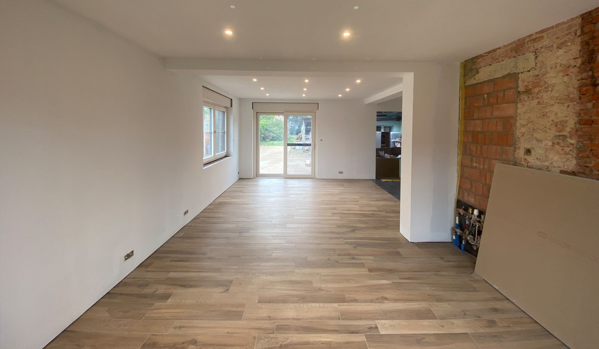 Renovatie living en keuken